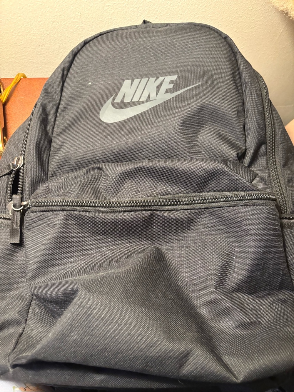 Nike Black Men's Backpack with Reflective Logo